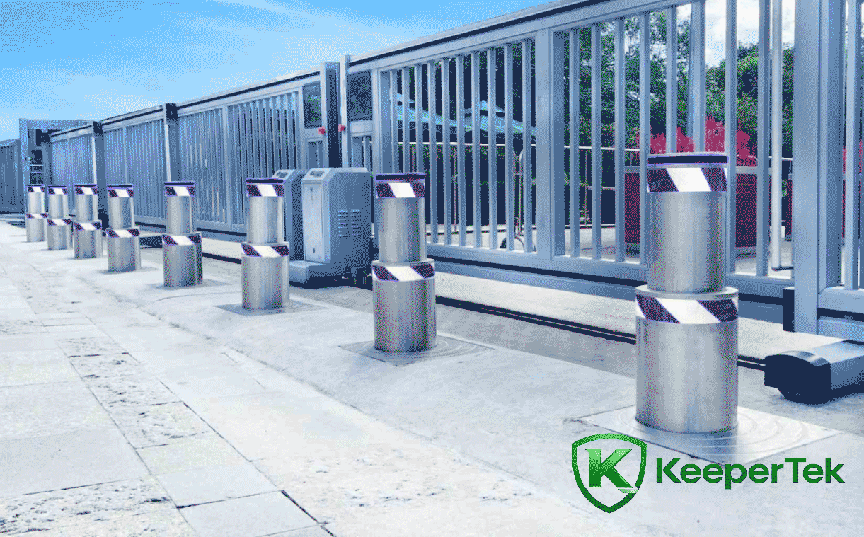 ستون بالابر کم عمق مدفون دو بخش KT-DX05-3.png